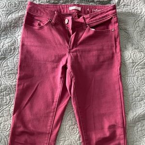 Lauren Conrad Cuffed Skinny Ankle Pants- Size 4